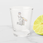 Verre A Shot Cricket (Dos)