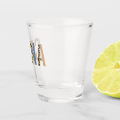 Verre A Shot CRNA Nurse Anesthetist Cheetah empreinte de léopar (Droite)