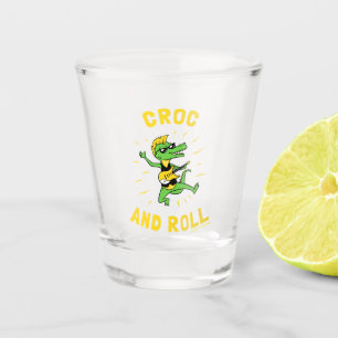 Verre A Shot Croc Et Rouleau
