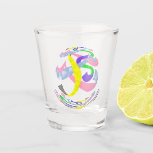 Verre A Shot Crochet en pierre (Devant)