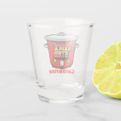 Verre A Shot Crock Star Crock Pot Personnalisé (Dos)