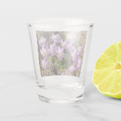 Verre A Shot Crocus de printemps mignons (Dos)