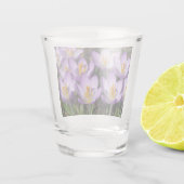Verre A Shot Crocus violets ensoleillés (Dos)