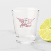 Verre A Shot Croix chrétienne (Dos)