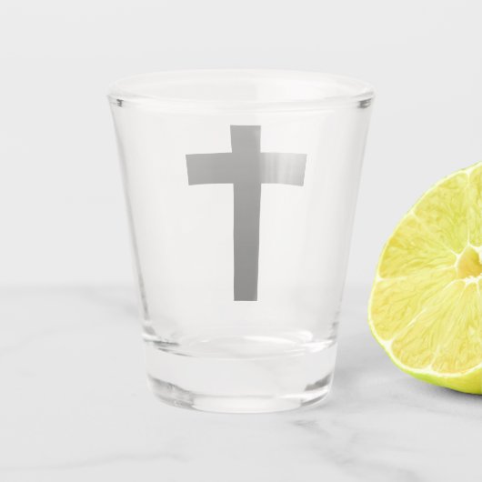 Verre A Shot Croix chrétienne (Dos)