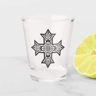 Verre A Shot Croix copte