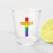 Verre A Shot Croix gay (Devant)