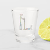Verre A Shot Croquet (Dos)