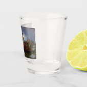 Verre A Shot Crossing Delaware 1776 : Général George Washington (Droite)