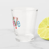 Verre A Shot Croyez Santa Hat Reindeer Antlers | Noël (Droite)