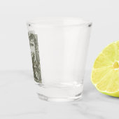 Verre A Shot Crucifixion médiévale de Jésus-Christ (Droite)