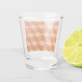 Verre A Shot Cubes orange (Dos)