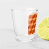 Verre A Shot Cubes orange (Gauche)