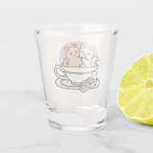 Verre A Shot Cuddin en coupe - Tea Time adorable (Dos)