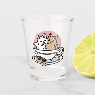 Verre A Shot Cuddin en coupe - Tea Time adorable