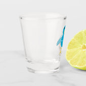 Verre A Shot Custom Blue Birthday Boy Chick (Gauche)