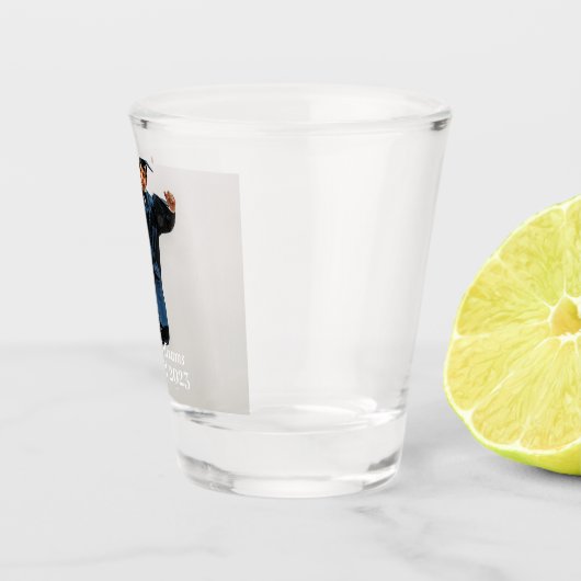 Verre A Shot Custom Graduation Photo (Droite)
