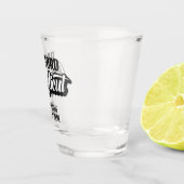 Verre A Shot Custom Location & Text Connecticut (Droite)