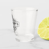Verre A Shot Custom Poppop's Bar Année d'établissement (Droite)