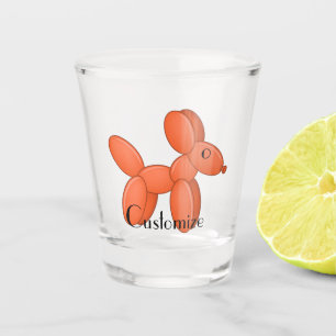 Verre A Shot Cute Balloon Chien Thunder_Cove