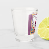 Verre A Shot Cute Gothique Jardin Sugar Crâne (Gauche)