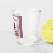 Verre A Shot Cute Gothique Jardin Sugar Crâne (Droite)