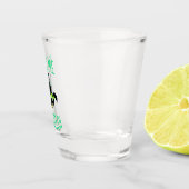 Verre A Shot Cute Kiss Me Je suis Irlandais St. Patrick's Day C (Droite)