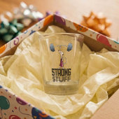 Verre A Shot Cute Meerkat Strong Stuff Poids Carton