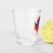 Verre A Shot Cute Siamese combat poisson betta dessin (Gauche)