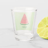 Verre A Shot Cute Watermelon Summer Personalized Shot Glass  (Dos)
