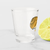 Verre A Shot Cute yellow snail cartoon (Gauche)