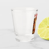 Verre A Shot Cycles Perfecta par Alphonse Mucha (Gauche)
