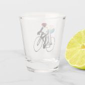Verre A Shot Cycliste n° 1 (Dos)
