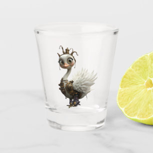 Verre A Shot Cygne mécanique éclairé par la lune – Gardien de r