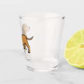 Verre A Shot Dachshund (Droite)