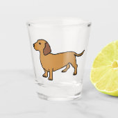 Verre A Shot Dachshund (Devant)