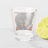 VERRE A SHOT DACHSHUND (Dos)