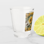 Verre A Shot Daises Sunflowers #2 - (Gauche)