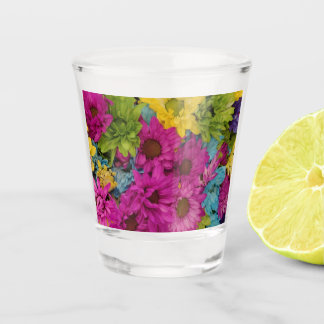 Verre A Shot Daisy Bouquet -