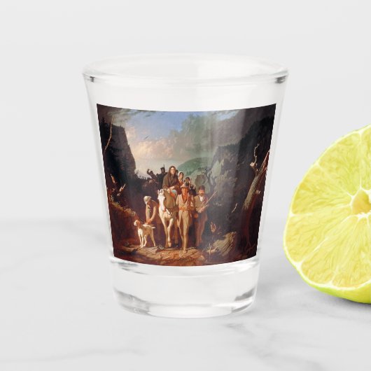 Verre A Shot Daniel Boone escorte les colons (Devant)