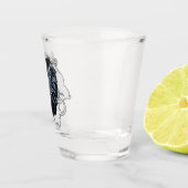 Verre A Shot Dans l'ombre de l'élégance : Un cygne noir. (Droite)