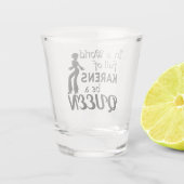 Verre A Shot Dans un monde KARENS être une REINE (Dos)