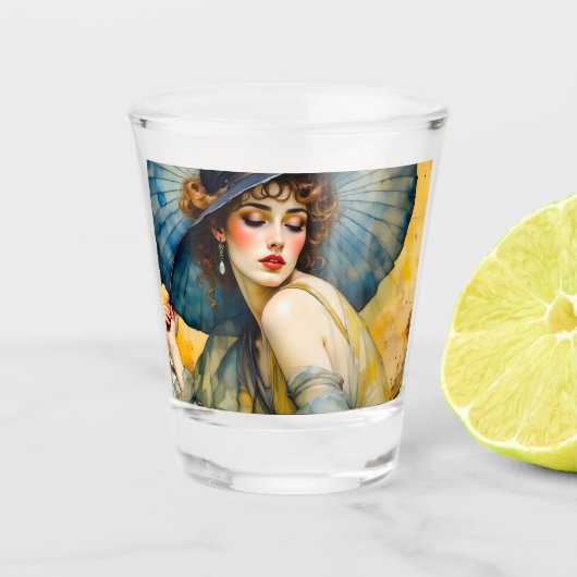 Verre A Shot Dans Vogue (Devant)
