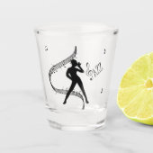 Verre A Shot Danse Jazz (Devant)