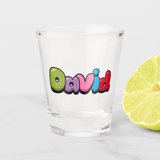 Verre A Shot David (Devant)