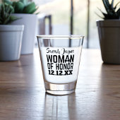 Verre à shot de la Femme d'Honneur