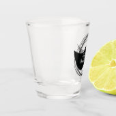 Verre à shot de moustache de fête de Bachelor masc (Gauche)