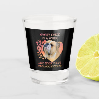Verre A Shot De Temps En Temps Un Chien Entre Dans Votre Vie