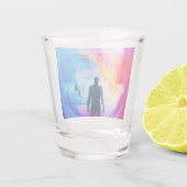 Verre A Shot Debout dans les couleurs (Dos)