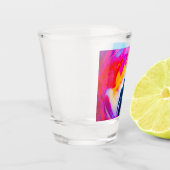 Verre A Shot Debout dans les couleurs (Gauche)